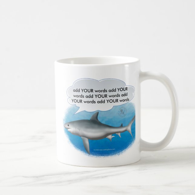 Sprechenhaifisch-Schale Tasse (Rechts)