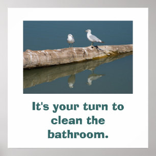 Sprechenmöven-Plakat Poster