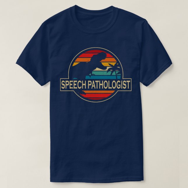 Sprecher Pathologe Dinosaur T-Shirt (Design vorne)