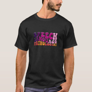 Sprecherzieherin für Frauen Boho Retro Sprech T-Shirt