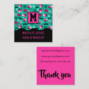 SPRECHKY LECKEREIEN HALLOWEEN QUADRATISCHE VISITENKARTE