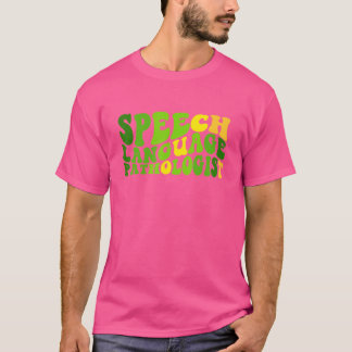 SprechsprachPathologe Boho Retro spricht da T-Shirt