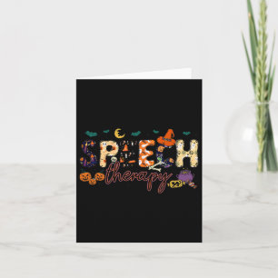 SprechsprachPathologe Speech Therapist Hallo Karte