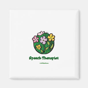 Sprechtherapeut Blooms Magnet