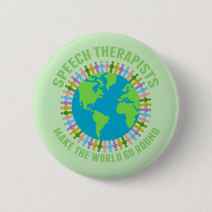 Sprechtherapeuten machen die Welt zu einer Niedlic Button