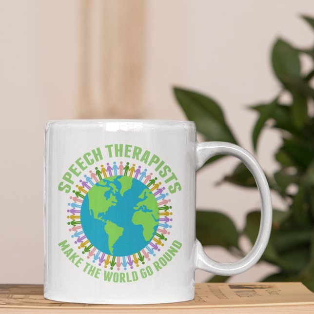 Sprechtherapeuten machen die Welt zu einer Niedlic Kaffeetasse (Von Creator hochgeladen)