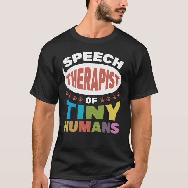SprechtherapeutIn T-Shirt (Vorderseite)