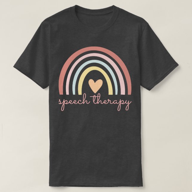 Sprechtherapie I T-Shirt (Design vorne)
