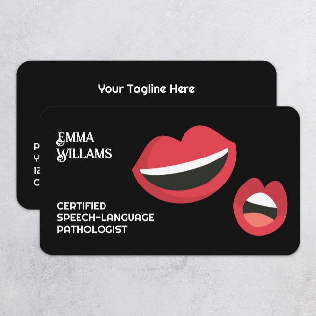 Sprechtherapie Visitenkarte (Von Creator hochgeladen)