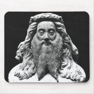 Sprengen Sie von der Begräbnis- Statue von De Mousepad