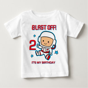 Sprengen Sie weg 2. Geburtstags-T - Shirt
