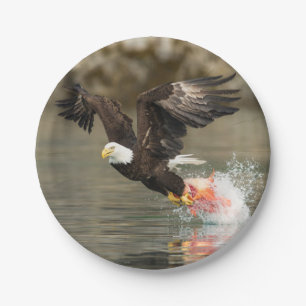 Sprengladender Adler Pappteller