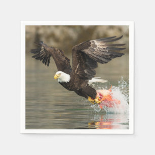 Sprengladender Adler Serviette