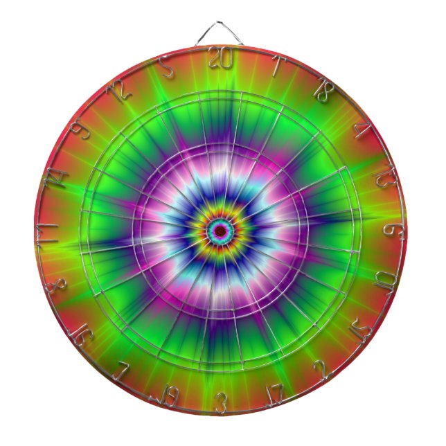 Sprengstoff-Krawatte-Dartboard Dartscheibe (vorne)