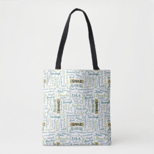 Sprich Alaskan! White Tote Bag
