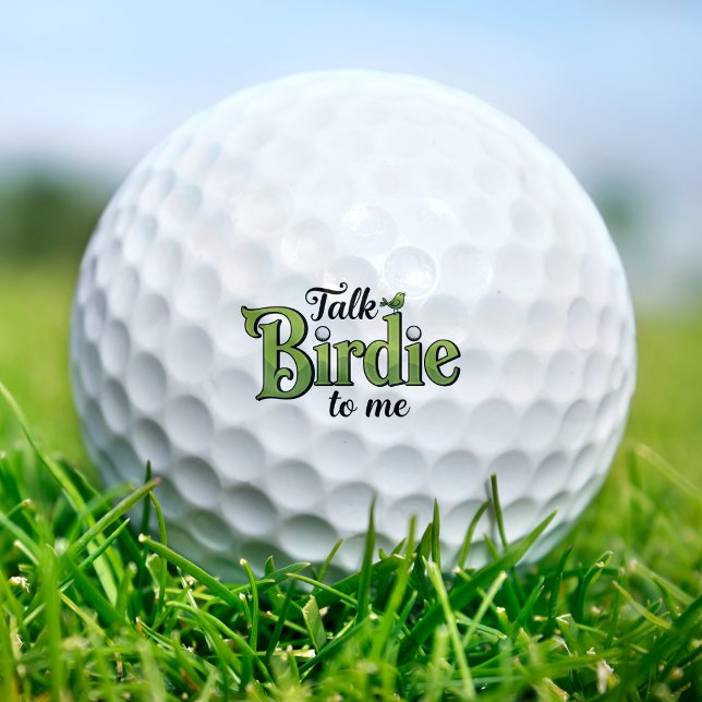 Sprich Birdie mit Me Funny Golfball (Talk Birdie to Me Funny Golf Balls
)