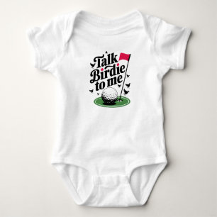 Sprich Birdie mit mir Funny golf puff Baby Strampler