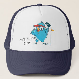 Sprich Birdie mit mir Golfing Trucker Hat Truckerkappe