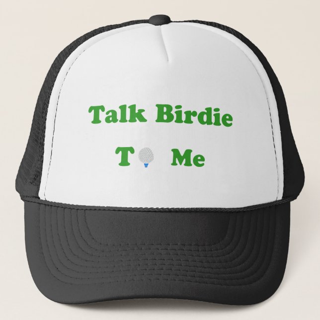 Sprich Birdie mit mir Truckerkappe (Vorderseite)