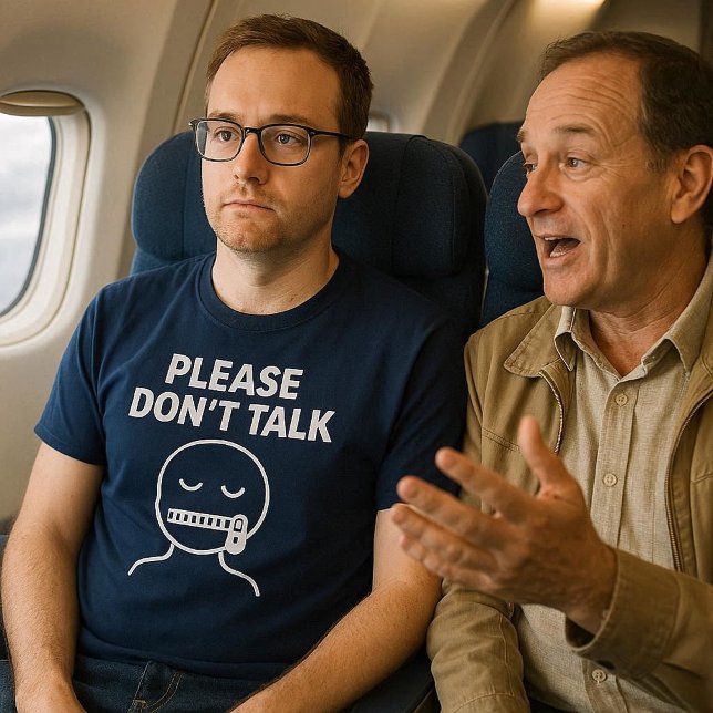 Sprich bitte nicht lustig T-Shirt (Von Creator hochgeladen)