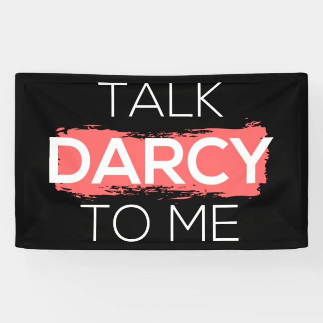 Sprich Darcy mit mir Banner (Horizontal)