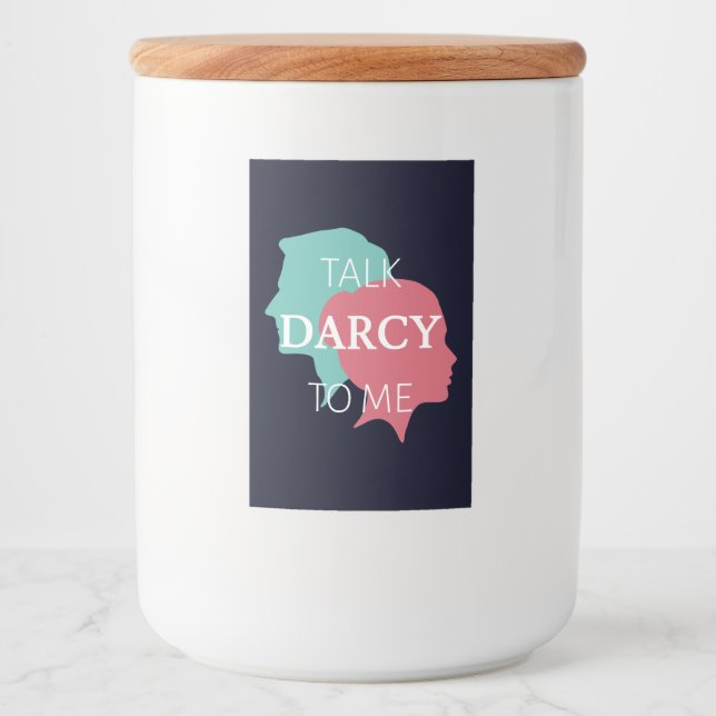 Sprich Darcy mit mir IV Lebensmitteletikett (Vorderseite)