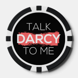 Sprich Darcy mit mir Pokerchips