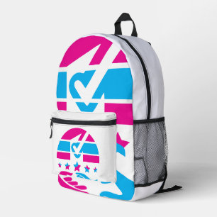 Sprich deine Meinung aus Bedruckter Rucksack