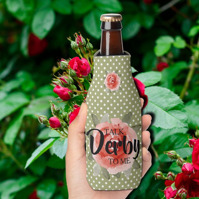 Sprich Derby mit mir Floral Flaschenkühler (Talk Derby to Me Floral Bottle Coolers)