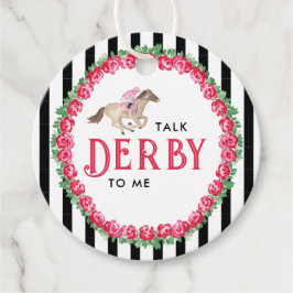Sprich Derby mit mir | Race Derby Brautparty Geschenkanhänger