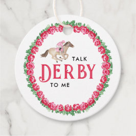 Sprich Derby mit mir | Race Derby Brautparty Geschenkanhänger