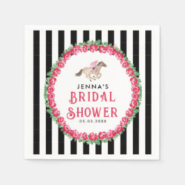 Sprich Derby mit mir | Race Derby Brautparty Serviette