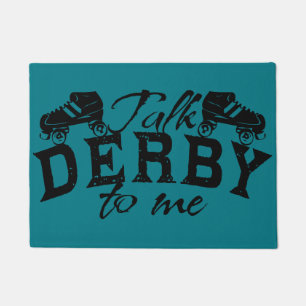 Sprich Derby mit mir, Roller Derby Fußmatte