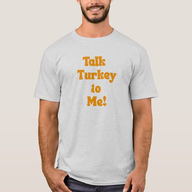 Sprich die Türkei mit mir! T-Shirt (Vorderseite)