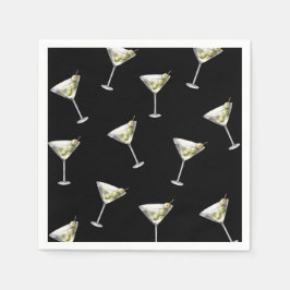 Sprich dreißig mit mir Dirty Martini 30. Geburtsta Serviette