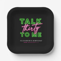 Sprich dreißig mit mir dreckige 30 Neon Green & Pi