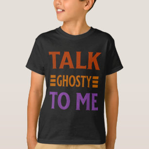 Sprich Geisterhaft Zu Mir Lustiges Halloween Gruse T-Shirt
