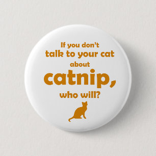 "Sprich mit deiner Katze..." Button