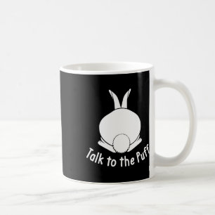 Sprich mit dem Puff-Hasen Süßes Kaninchen Frohe Os Kaffeetasse