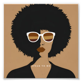 "Sprich mit mir" - Erweiterung des Fotos Fotodruck