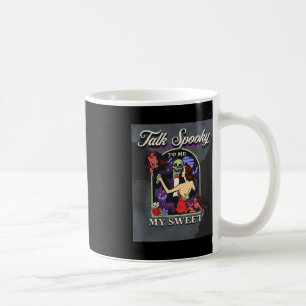 Sprich mit mir Vintag Retro Funny Halloween Pi Kaffeetasse