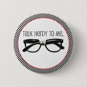 Sprich Nerdy mit mir Button