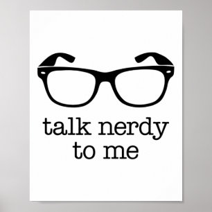 Sprich Nerdy mit mir Poster