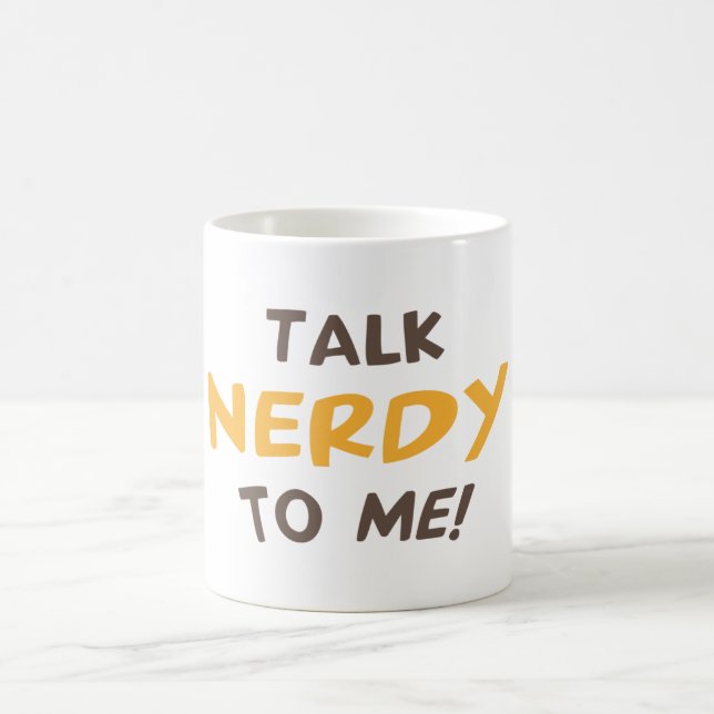 Sprich nervös mit mir! kaffeetasse (Mittel)
