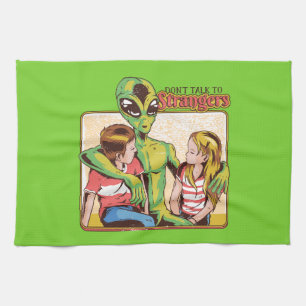 Sprich nicht mit Fremden Geschirrtuch