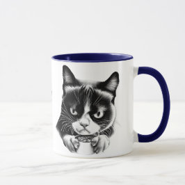 Sprich nicht mit mir, bevor ich meinen Kaffee-Funn Tasse