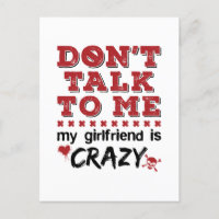 Sprich nicht mit mir, meine Freundin ist verrückt