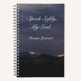 "Sprich sanft, mein Soul" Notizbuch