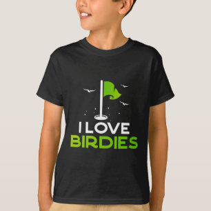 Sprich Vögelchen Zu Mir Lustiges Golf Wortspiel Ge T-Shirt
