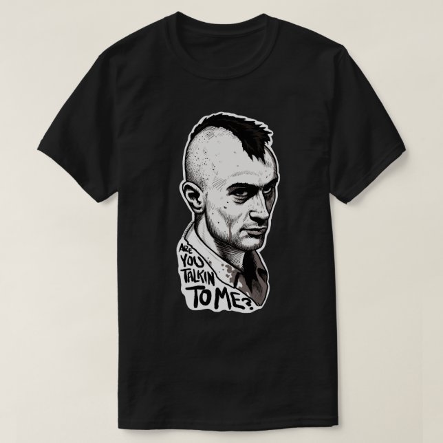 Sprichst du mit mir BW? T-Shirt (Design vorne)